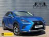 USED 2019 69 LEXUS NX 2.5 300h GPF SUV 5dr Petrol Hybrid E-CVT 4WD Sat Nav, Cruise, Power Tail