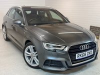 USED 2018 68 AUDI A3 1.5 TFSI CoD 35 S line Sportback 5dr Petrol Manual Euro 6 (s/s) (150 ps) RESERVE ONLINE * NATIONWIDE DELIVERY