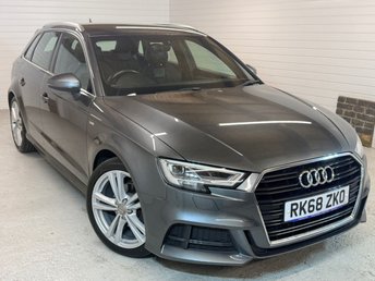 2018 AUDI A3 1.5 TFSI CoD 35 S line Sportback 5dr Petrol Manual Euro 6 (s/s) (150 ps) &pound;13495.00