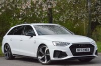 USED 2022 72 AUDI A4 AVANT 2.0 TFSI 35 Black Edition Estate 5dr Petrol S Tronic Euro 6 (s/s) (150 ps) Camera, Heated Seats