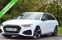 USED 2022 72 AUDI A4 AVANT 2.0 TFSI 35 Black Edition Estate 5dr Petrol S Tronic Euro 6 (s/s) (150 ps) Camera, Heated Seats
