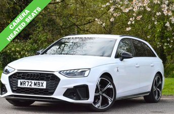2022 AUDI A4 AVANT 2.0 TFSI 35 Black Edition Estate 5dr Petrol S Tronic Euro 6 (s/s) (150 ps) &pound;23799.00