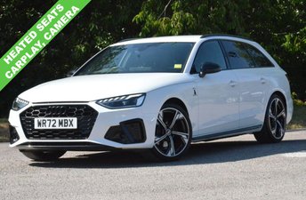 2022 AUDI A4 AVANT 2.0 TFSI 35 Black Edition Estate 5dr Petrol S Tronic Euro 6 (s/s) (150 ps) &pound;22699.00