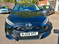 USED 2024 24 TOYOTA YARIS 1.5 VVT-h Design Hatchback 5dr Petrol Hybrid E-CVT Euro 6 (s/s) (116 ps) FSH, BIG SPEC, AUTO, 2 KEYS!