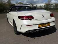 USED 2020 20 MERCEDES-BENZ C-CLASS 1.5 C200 MHEV AMG Line (Premium Plus) Cabriolet 2dr Petrol G-Tronic+ Euro 6 (s/s) (198 ps) DIGITAL DASH, NAV, CRUISE, CLIMATE