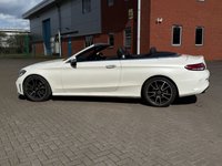 USED 2020 20 MERCEDES-BENZ C-CLASS 1.5 C200 MHEV AMG Line (Premium Plus) Cabriolet 2dr Petrol G-Tronic+ Euro 6 (s/s) (198 ps) DIGITAL DASH, NAV, CRUISE, CLIMATE
