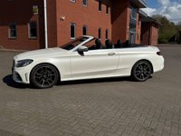 USED 2020 20 MERCEDES-BENZ C-CLASS 1.5 C200 MHEV AMG Line (Premium Plus) Cabriolet 2dr Petrol G-Tronic+ Euro 6 (s/s) (198 ps) DIGITAL DASH, NAV, CRUISE, CLIMATE
