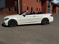 USED 2020 20 MERCEDES-BENZ C-CLASS 1.5 C200 MHEV AMG Line (Premium Plus) Cabriolet 2dr Petrol G-Tronic+ Euro 6 (s/s) (198 ps) DIGITAL DASH, NAV, CRUISE, CLIMATE