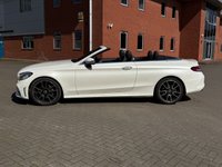 USED 2020 20 MERCEDES-BENZ C-CLASS 1.5 C200 MHEV AMG Line (Premium Plus) Cabriolet 2dr Petrol G-Tronic+ Euro 6 (s/s) (198 ps) DIGITAL DASH, NAV, CRUISE, CLIMATE