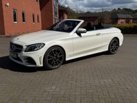 USED 2020 20 MERCEDES-BENZ C-CLASS 1.5 C200 MHEV AMG Line (Premium Plus) Cabriolet 2dr Petrol G-Tronic+ Euro 6 (s/s) (198 ps) DIGITAL DASH, NAV, CRUISE, CLIMATE