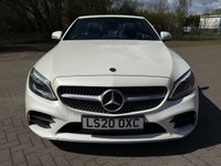 USED 2020 20 MERCEDES-BENZ C-CLASS 1.5 C200 MHEV AMG Line (Premium Plus) Cabriolet 2dr Petrol G-Tronic+ Euro 6 (s/s) (198 ps) DIGITAL DASH, NAV, CRUISE, CLIMATE