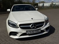USED 2020 20 MERCEDES-BENZ C-CLASS 1.5 C200 MHEV AMG Line (Premium Plus) Cabriolet 2dr Petrol G-Tronic+ Euro 6 (s/s) (198 ps) DIGITAL DASH, NAV, CRUISE, CLIMATE