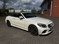 USED 2020 20 MERCEDES-BENZ C-CLASS 1.5 C200 MHEV AMG Line (Premium Plus) Cabriolet 2dr Petrol G-Tronic+ Euro 6 (s/s) (198 ps) DIGITAL DASH, NAV, CRUISE, CLIMATE
