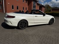 USED 2020 20 MERCEDES-BENZ C-CLASS 1.5 C200 MHEV AMG Line (Premium Plus) Cabriolet 2dr Petrol G-Tronic+ Euro 6 (s/s) (198 ps) DIGITAL DASH, NAV, CRUISE, CLIMATE