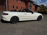 USED 2020 20 MERCEDES-BENZ C-CLASS 1.5 C200 MHEV AMG Line (Premium Plus) Cabriolet 2dr Petrol G-Tronic+ Euro 6 (s/s) (198 ps) DIGITAL DASH, NAV, CRUISE, CLIMATE