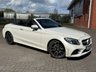 USED 2020 20 MERCEDES-BENZ C-CLASS 1.5 C200 MHEV AMG Line (Premium Plus) Cabriolet 2dr Petrol G-Tronic+ Euro 6 (s/s) (198 ps) DIGITAL DASH, NAV, CRUISE, CLIMATE