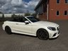 USED 2020 20 MERCEDES-BENZ C-CLASS 1.5 C200 MHEV AMG Line (Premium Plus) Cabriolet 2dr Petrol G-Tronic+ Euro 6 (s/s) (198 ps) DIGITAL DASH, NAV, CRUISE, CLIMATE
