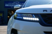 USED 2019 19 LAND ROVER RANGE ROVER EVOQUE 2.0 P250 MHEV R-Dynamic S SUV 5dr Petrol Auto 4WD Euro 6 (s/s) (249 ps) FUJI WHITE PAINTWORK + REAR CAMERA + HEATED SEATS + APPLE CARPLAY