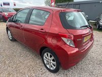 USED 2014 14 TOYOTA YARIS 1.33 Dual VVT-i Icon Hatchback 5dr Petrol Manual Euro 5 (99 ps) LOW MILEAGE, SAT NAV FITTED