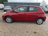 USED 2014 14 TOYOTA YARIS 1.33 Dual VVT-i Icon Hatchback 5dr Petrol Manual Euro 5 (99 ps) LOW MILEAGE, SAT NAV FITTED