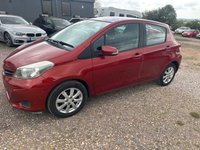 USED 2014 14 TOYOTA YARIS 1.33 Dual VVT-i Icon Hatchback 5dr Petrol Manual Euro 5 (99 ps) LOW MILEAGE, SAT NAV FITTED