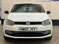 USED 2016 65 VOLKSWAGEN POLO 1.2 TSI BlueMotion Tech SE Design Hatchback 3 Door Petrol Manual Euro 6 (s/s) (90 ps) 9 SERVICES TO 35,486 MILES
