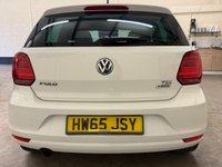 USED 2016 65 VOLKSWAGEN POLO 1.2 TSI BlueMotion Tech SE Design Hatchback 3 Door Petrol Manual Euro 6 (s/s) (90 ps) 9 SERVICES TO 35,486 MILES