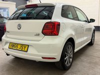 USED 2016 65 VOLKSWAGEN POLO 1.2 TSI BlueMotion Tech SE Design Hatchback 3 Door Petrol Manual Euro 6 (s/s) (90 ps) 9 SERVICES TO 35,486 MILES