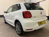 USED 2016 65 VOLKSWAGEN POLO 1.2 TSI BlueMotion Tech SE Design Hatchback 3 Door Petrol Manual Euro 6 (s/s) (90 ps) 9 SERVICES TO 35,486 MILES