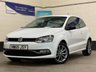 USED 2016 65 VOLKSWAGEN POLO 1.2 TSI BlueMotion Tech SE Design Hatchback 3 Door Petrol Manual Euro 6 (s/s) (90 ps) 9 SERVICES TO 35,486 MILES