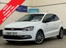 USED 2016 65 VOLKSWAGEN POLO 1.2 TSI BlueMotion Tech SE Design Hatchback 3 Door Petrol Manual Euro 6 (s/s) (90 ps) 9 SERVICES TO 35,486 MILES