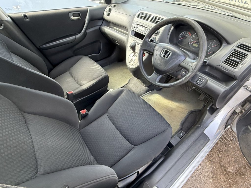 USED 2002 52 HONDA CIVIC 1.6 i-VTEC SE Hatchback 5dr Petrol Automatic (172 g/km, 108 bhp) Hatchback