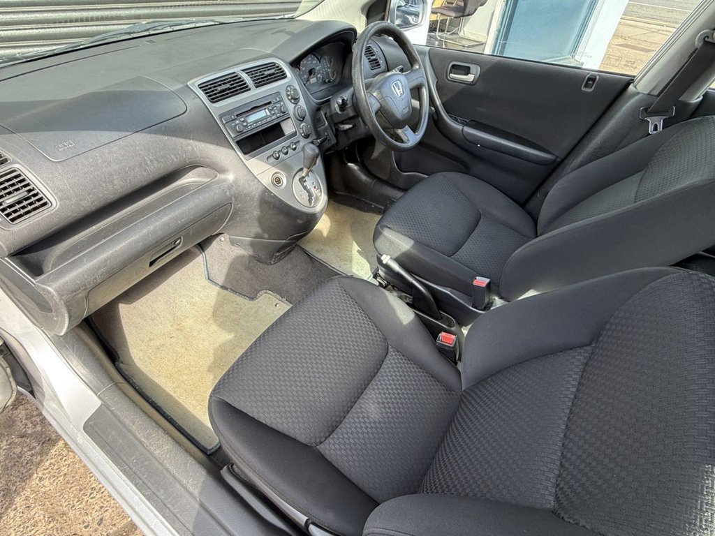 USED 2002 52 HONDA CIVIC 1.6 i-VTEC SE Hatchback 5dr Petrol Automatic (172 g/km, 108 bhp) Hatchback