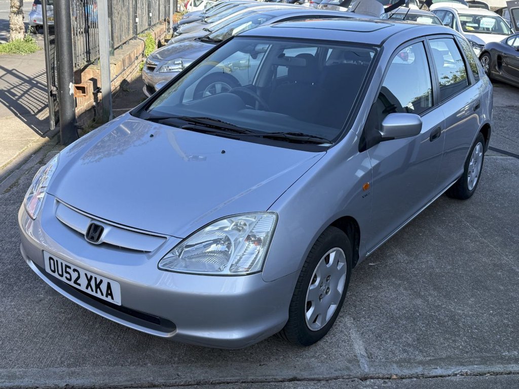 USED 2002 52 HONDA CIVIC 1.6 i-VTEC SE Hatchback 5dr Petrol Automatic (172 g/km, 108 bhp) Hatchback