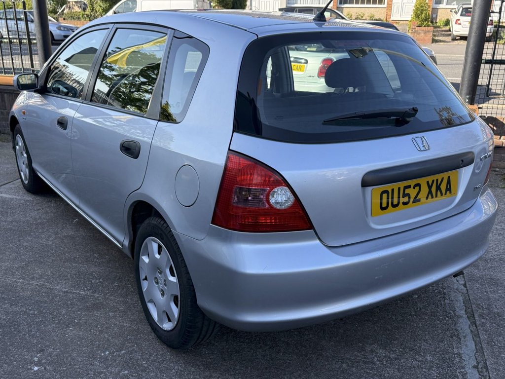 USED 2002 52 HONDA CIVIC 1.6 i-VTEC SE Hatchback 5dr Petrol Automatic (172 g/km, 108 bhp) Hatchback