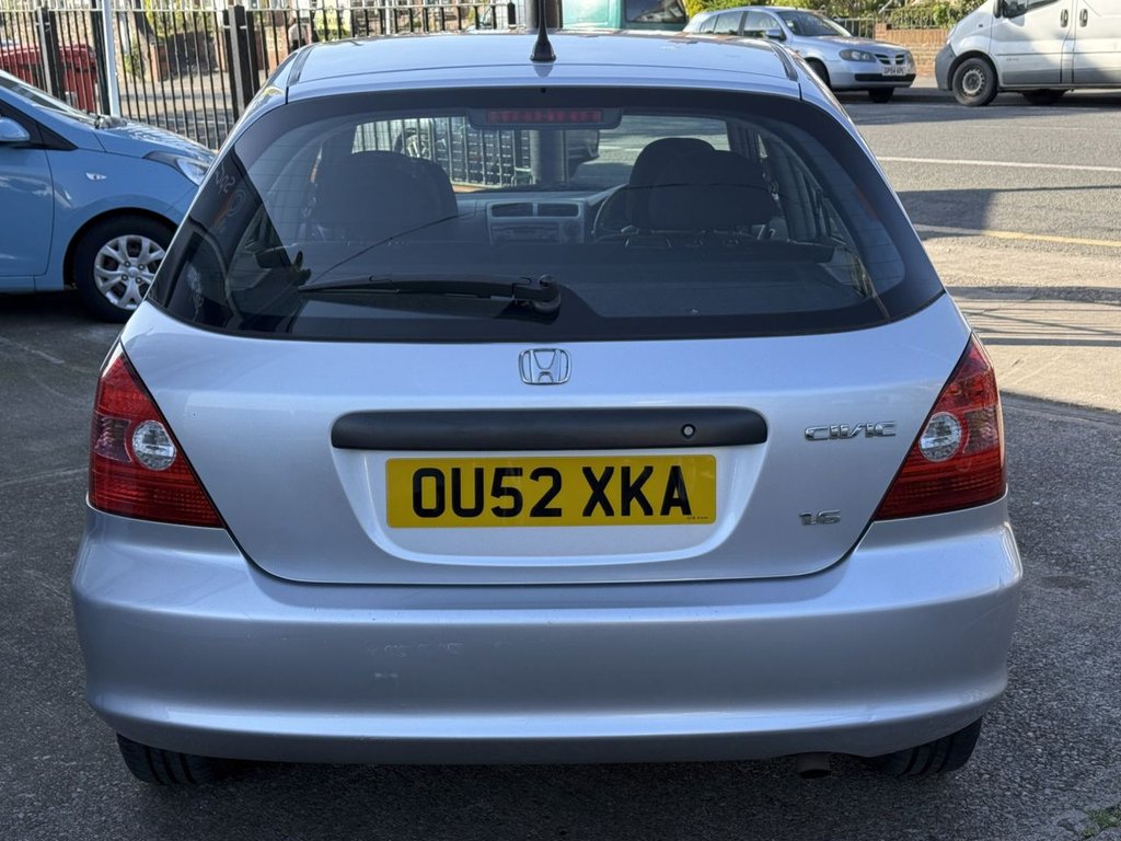 USED 2002 52 HONDA CIVIC 1.6 i-VTEC SE Hatchback 5dr Petrol Automatic (172 g/km, 108 bhp) Hatchback