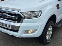 USED 2018 68 FORD RANGER 2.2 TDCi XLT Pickup Double Cab 4dr Diesel Manual 4WD Euro 5 (s/s) (Eco Axle) (160 ps) 