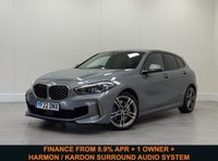 USED 2022 22 BMW 1 SERIES 2.0 M135i Hatchback 5dr Petrol Auto xDrive Euro 6 (s/s) (306 ps) HARMON/KARDON SURROUND AUDIO SYSTEM + 1 OWNER FROM NEW + FULL SERVICE HISTORY
