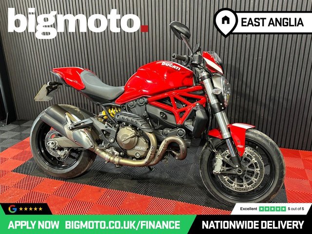View our DUCATI Monster 821