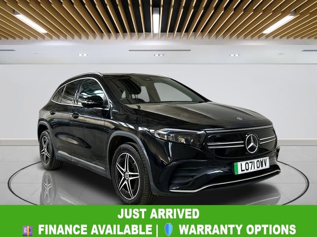 2022 71 MERCEDES-BENZ EQA EQA 250 66.5kWh AMG Line SUV 5dr Electric Auto (190 ps) Bluetooth | Climate Control