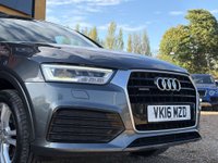 USED 2016 16 AUDI Q3 2.0 TFSI S line SUV 5dr Petrol S Tronic quattro Euro 6 (s/s) (180 ps) 12 MONTHS MOT + 2 KEYS + ULEZ + PART LEATHER + PARKING SENSORS + FOUR WHEEL DRIVE + 2 KEYS + 6 MONTHS WARRANTY + FINANCE AVAILABLE + PART EXCHANGE WELCOME
