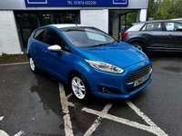 USED 2016 66 FORD FIESTA 1.0T EcoBoost Zetec Blue Edition Hatchback 5dr Petrol Manual Euro 6 (s/s) (100 ps) 