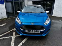 USED 2016 66 FORD FIESTA 1.0T EcoBoost Zetec Blue Edition Hatchback 5dr Petrol Manual Euro 6 (s/s) (100 ps) 