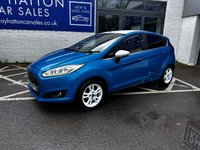 USED 2016 66 FORD FIESTA 1.0T EcoBoost Zetec Blue Edition Hatchback 5dr Petrol Manual Euro 6 (s/s) (100 ps) 