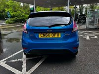 USED 2016 66 FORD FIESTA 1.0T EcoBoost Zetec Blue Edition Hatchback 5dr Petrol Manual Euro 6 (s/s) (100 ps) 