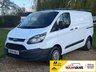 USED 2015 64 FORD TRANSIT CUSTOM 2.2 TDCi 270 ECOnetic Panel Van 5dr Diesel Manual L1 H1 (162 g/km, 98 bhp) 