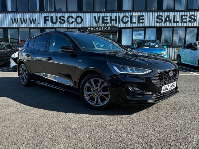 View our Ford Focus 1.0T EcoBoost MHEV ST-Line Hatchback 5dr Petrol Hybrid Manual Euro 6 (s/s) (125 ps)