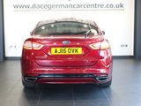 USED 2015 15 FORD MONDEO 2.0 TDCi Titanium Hatchback 5dr Diesel Powershift Euro 6 (s/s) (180 ps) SATELLITE NAVIGATION + REAR VIEW CAMERA + BLUETOOTH MEDIA STREAMING + IN CAR ENTERTAINMENT WITH TOUCH SCREEN MEDIA DISPLAY + DUAL ZONE CLIMATE CONTROL + AIR CONDITIONING + AUTOMATIC ADAPTIVE LED HEADLIGHTS + AUTOMATIC WIPERS WITH RAIN SENSOR + LANE ASSIST + FRONT AND REAR PARKING SENSORS + ECO STOP START SYSTEM + CRUISE CONTROL + KEYLESS ENTRY / KEYLESS START + PRIVACY GLASS + HEATED WINDSCREEN + ELECTRICALLY DJUSTABLE LEATHER MULTIFUNCTIONAL STEERING WHEEL + ECO STOP START SYSTEM