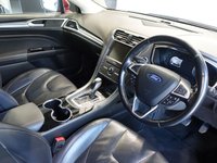 USED 2015 15 FORD MONDEO 2.0 TDCi Titanium Hatchback 5dr Diesel Powershift Euro 6 (s/s) (180 ps) SATELLITE NAVIGATION + REAR VIEW CAMERA + BLUETOOTH MEDIA STREAMING + IN CAR ENTERTAINMENT WITH TOUCH SCREEN MEDIA DISPLAY + DUAL ZONE CLIMATE CONTROL + AIR CONDITIONING + AUTOMATIC ADAPTIVE LED HEADLIGHTS + AUTOMATIC WIPERS WITH RAIN SENSOR + LANE ASSIST + FRONT AND REAR PARKING SENSORS + ECO STOP START SYSTEM + CRUISE CONTROL + KEYLESS ENTRY / KEYLESS START + PRIVACY GLASS + HEATED WINDSCREEN + ELECTRICALLY DJUSTABLE LEATHER MULTIFUNCTIONAL STEERING WHEEL + ECO STOP START SYSTEM