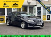 USED 2013 13 TOYOTA AURIS 1.6 V-Matic Sport Hatchback 5dr Petrol Manual Euro 5 (132 ps) Comprehensive TOYOTA Service History  |  Set of 2 Keys